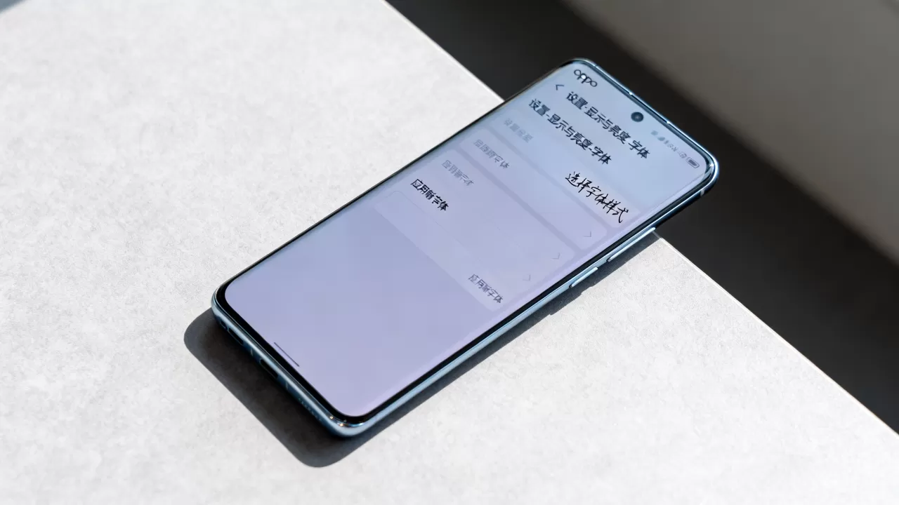 oppo字体什么格式化，oppo手机字体设置教程