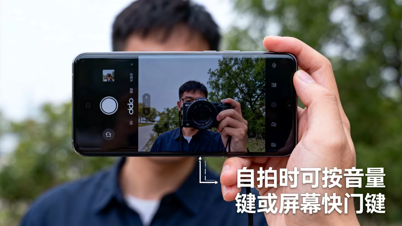 oppo手机自拍按什么键,手机拍照如何自拍 oppo手机自拍按什么键,手机拍照如何自拍