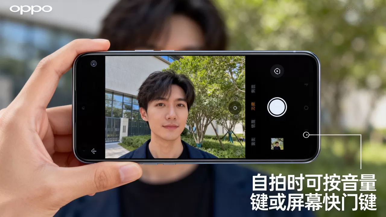 oppo手机自拍按什么键,手机拍照如何自拍 oppo手机自拍按什么键,手机拍照如何自拍