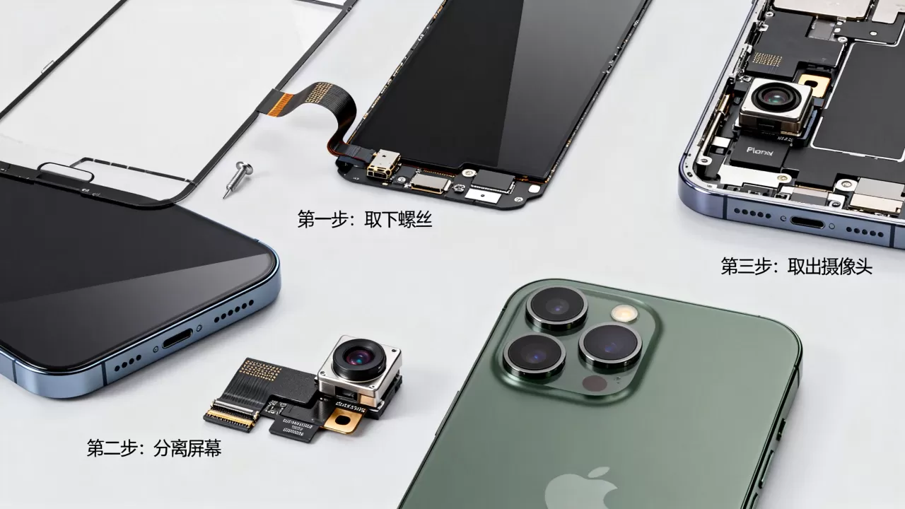iphone摄像头怎么拆开,iphone手机摄像头拆卸教程 iphone摄像头怎么拆开,iphone手机摄像头拆卸教程