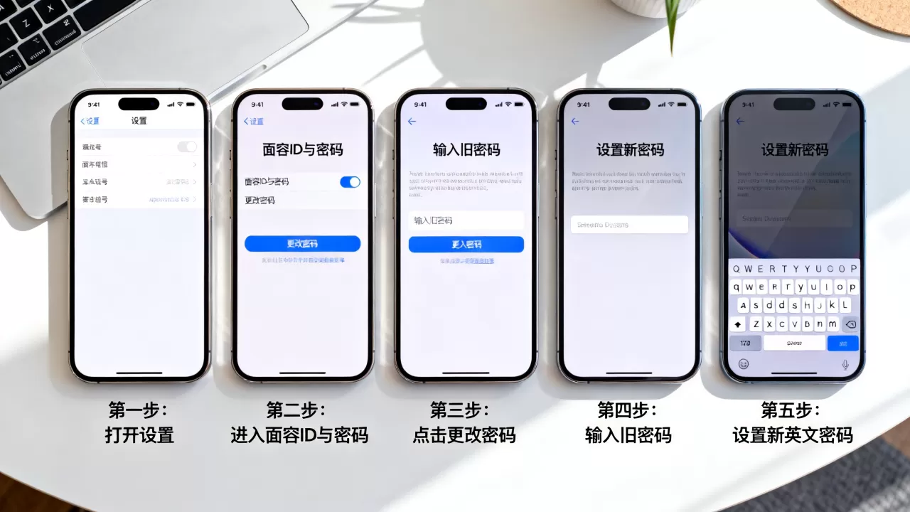 iphone设置英文密码怎么设置,iphone锁屏密码设置教程 iphone设置英文密码怎么设置,iphone锁屏密码设置教程