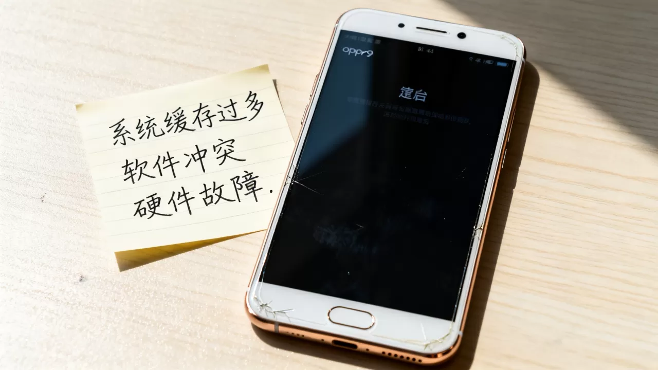 oppor9为什么会死机啊，手机频繁死机重启怎么办