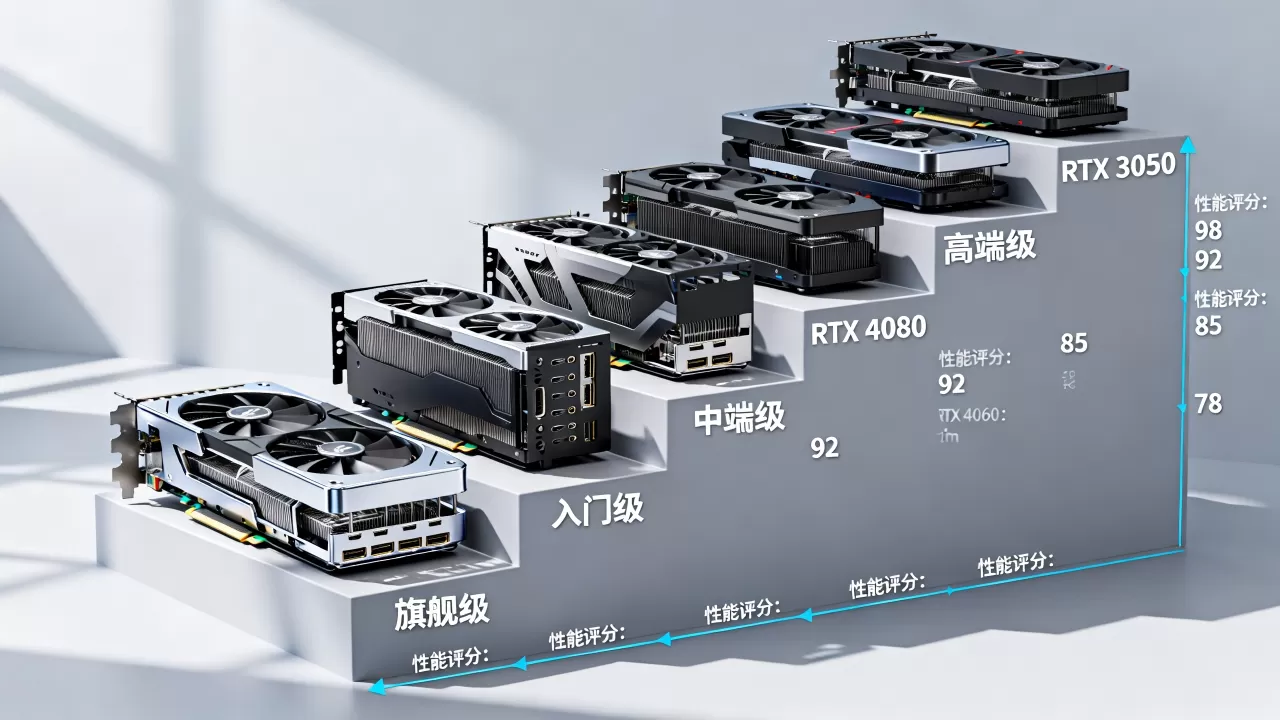 最新的显卡性能阶梯图，显卡性能排行