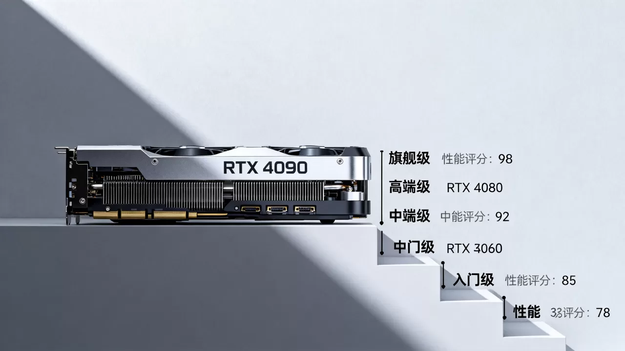 最新的显卡性能阶梯图，显卡性能排行