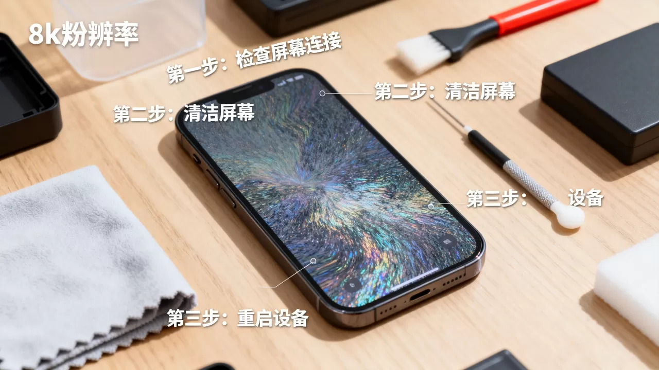 iphone花屏怎么弄，iphone花屏如何解决