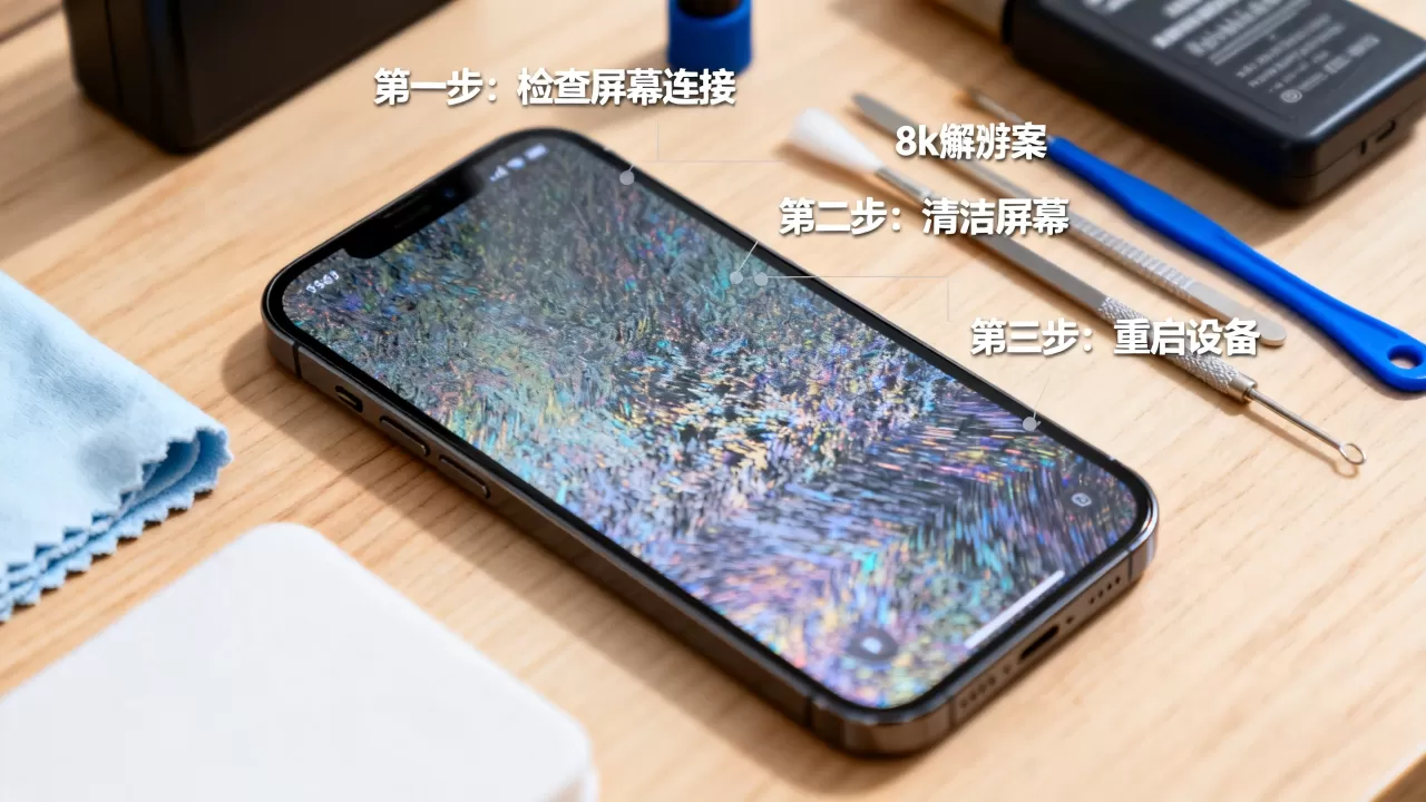 iphone花屏怎么弄，iphone花屏如何解决