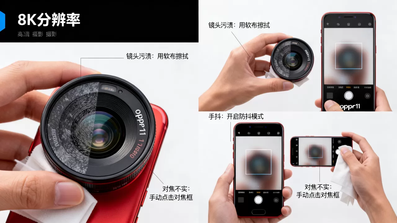 oppor11拍照为什么会糊，手机拍照模糊怎么解决