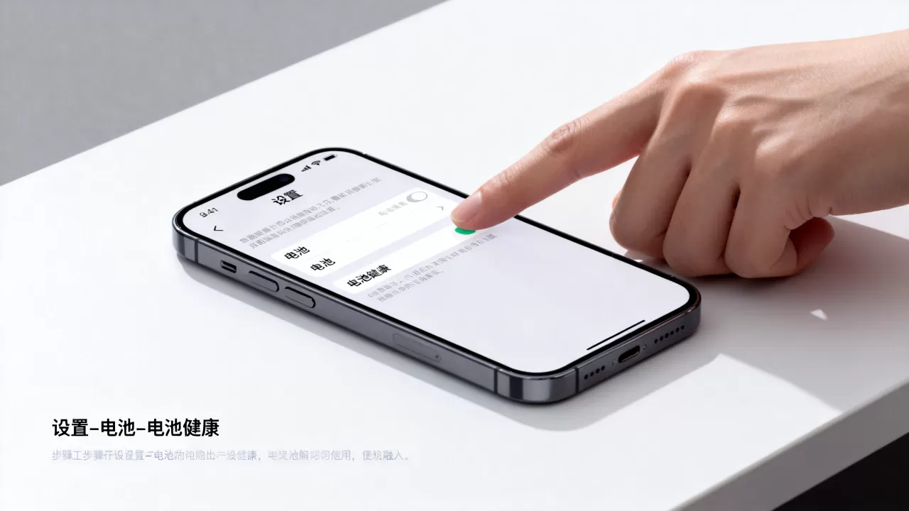 iphone电量怎么设置，iphone电池健康在哪里设置