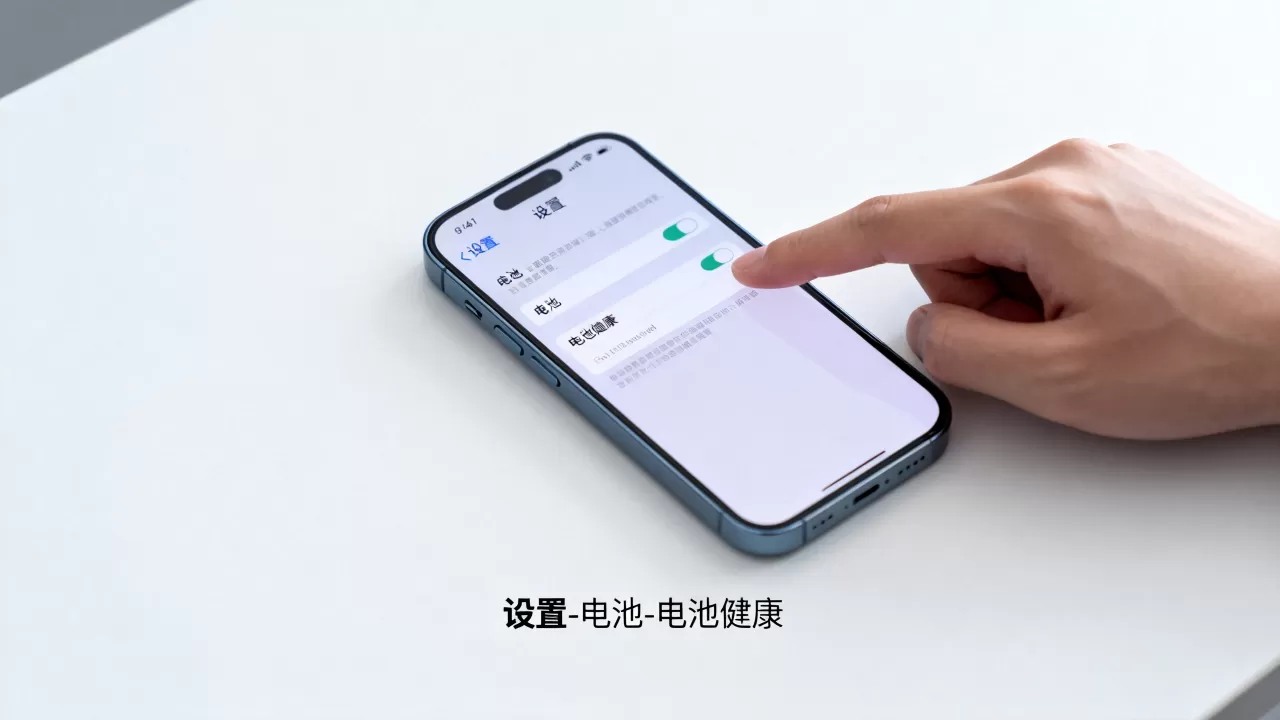 iphone电量怎么设置，iphone电池健康在哪里设置