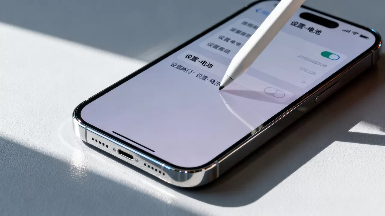 iphone电量怎么设置在哪里，iphone电池设置在哪