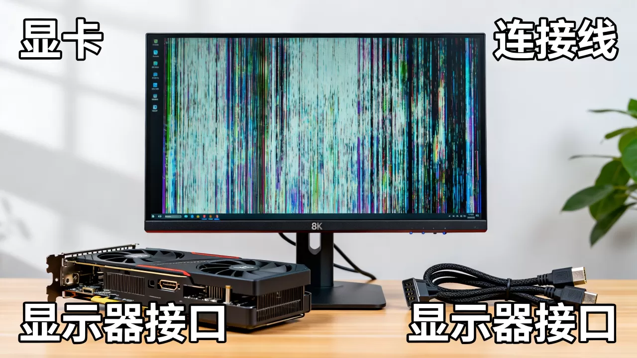 显示器花屏如何修显卡,显示器花屏是显卡坏了还是线的问题 显示器花屏如何修显卡,显示器花屏是显卡坏了还是线的问题