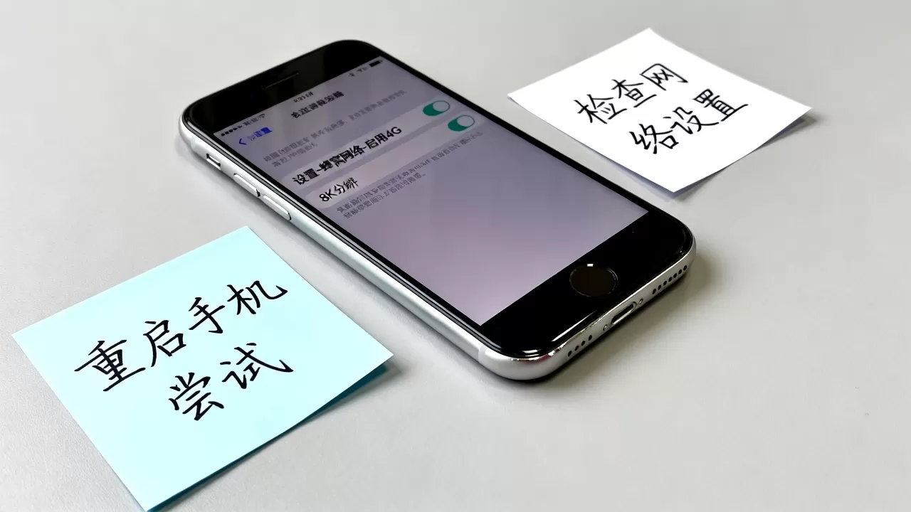 iphone变2g网怎么解决，iphone突然变成2g网络怎么办