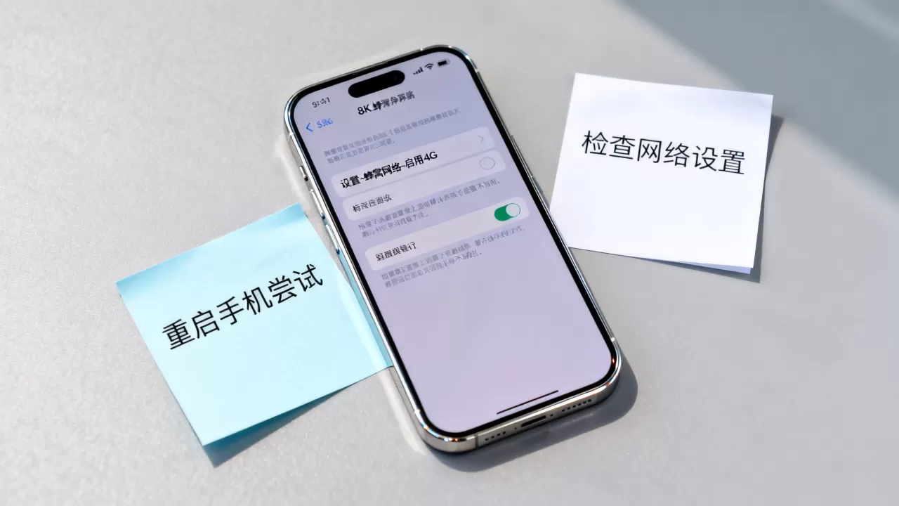 iphone变2g网怎么解决，iphone突然变成2g网络怎么办