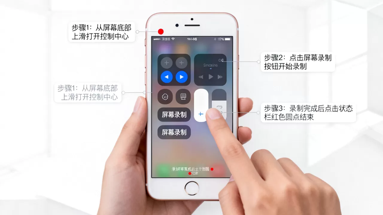 iphone8怎么录制屏幕,iphone8屏幕录制功能在哪里 iphone8怎么录制屏幕,iphone8屏幕录制功能在哪里