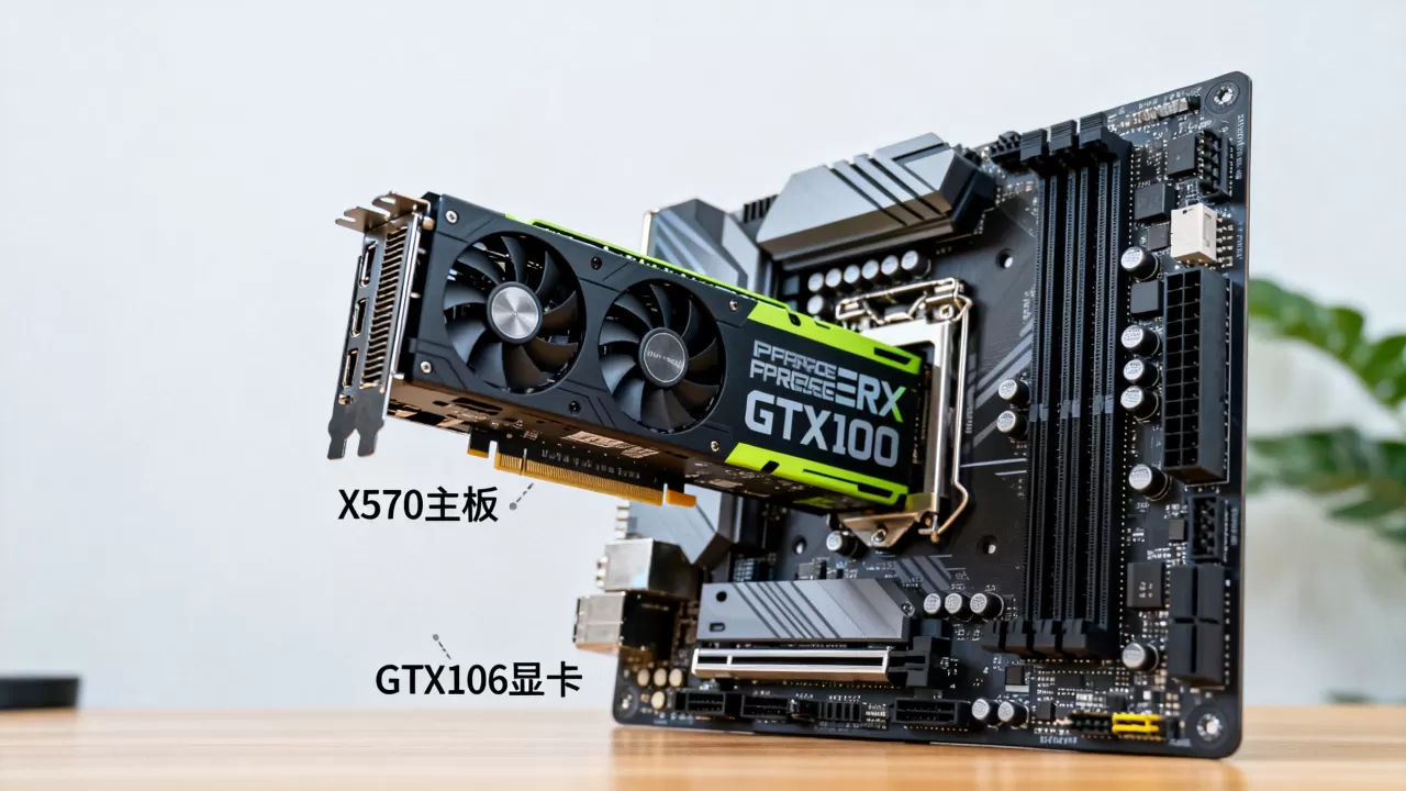 1060显卡能插X570主板吗，X570主板兼容GTX1060显卡