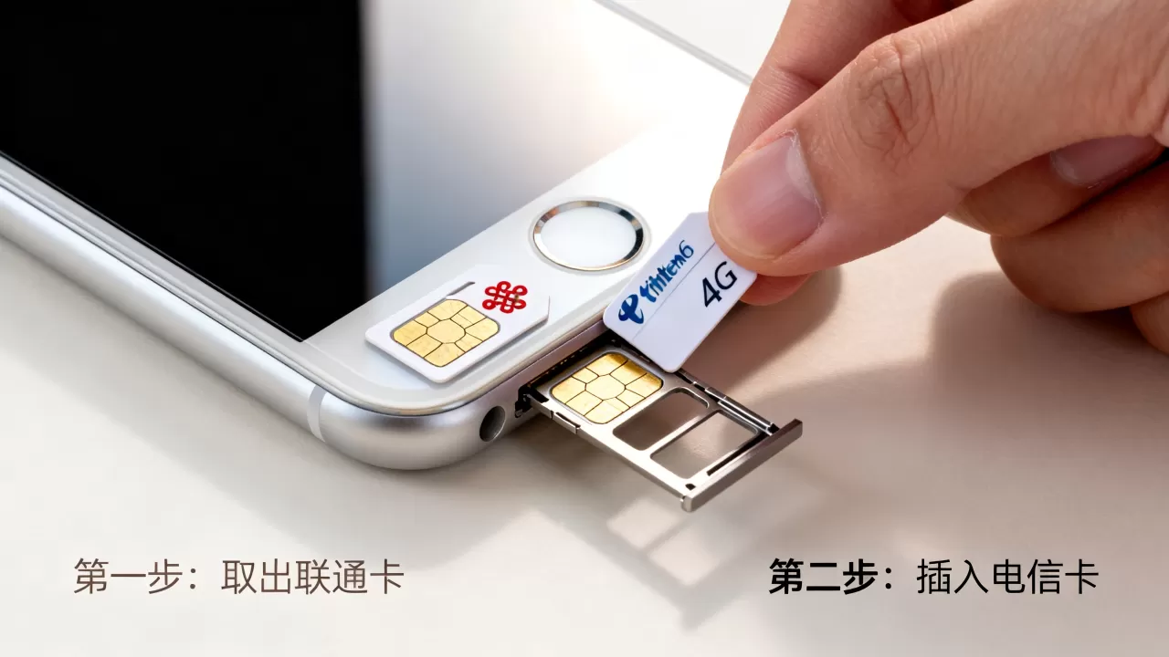 iphone6联通怎么换电信4g卡吗，iphone6联通卡换电信卡教程