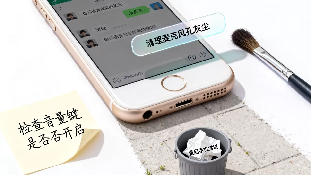 iphone6s听语音没声音怎么回事,苹果手机微信语音无声解决方法 iphone6s听语音没声音怎么回事,苹果手机微信语音无声解决方法