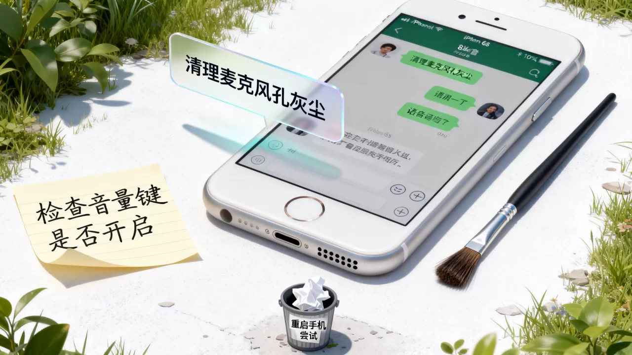 iphone6s听语音没声音怎么回事,苹果手机微信语音无声解决方法 iphone6s听语音没声音怎么回事,苹果手机微信语音无声解决方法