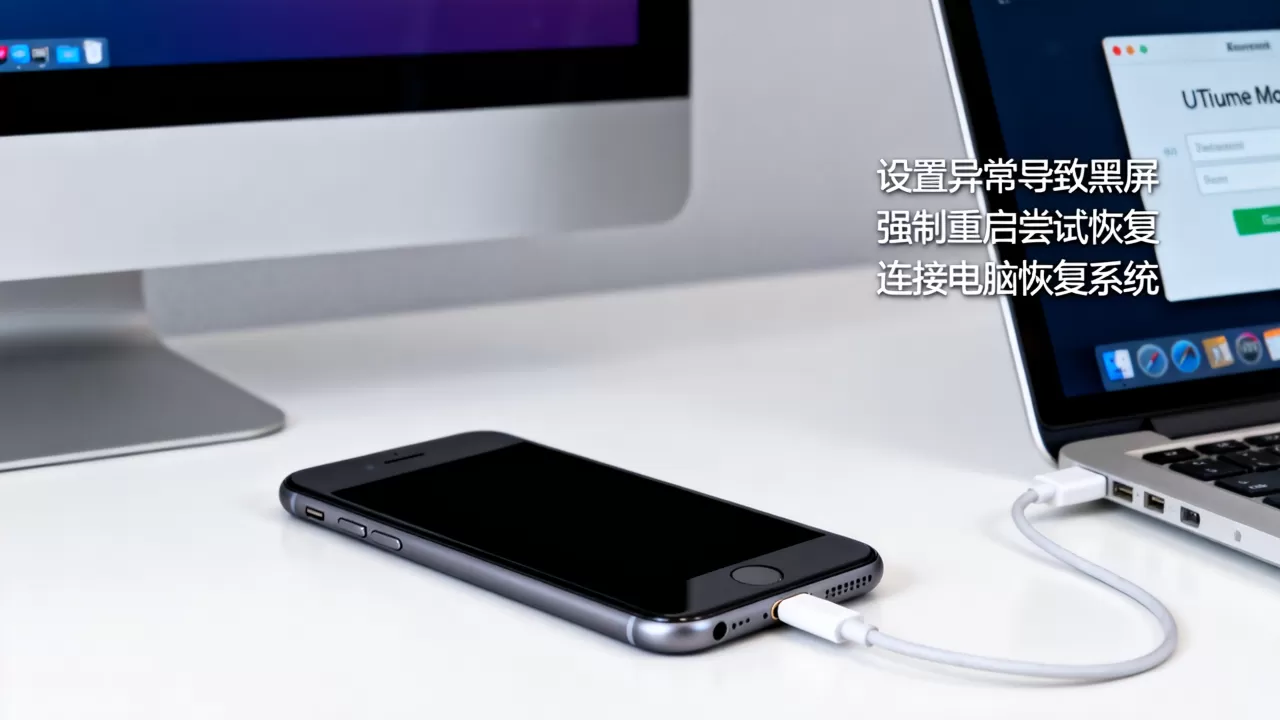 iphone6s设置黑屏怎么回事，iphone6s黑屏了怎么办
