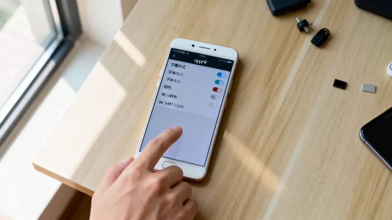oppor9设置里字幕样式有什么作用,手机视频字幕怎么调 oppor9设置里字幕样式有什么作用,手机视频字幕怎么调