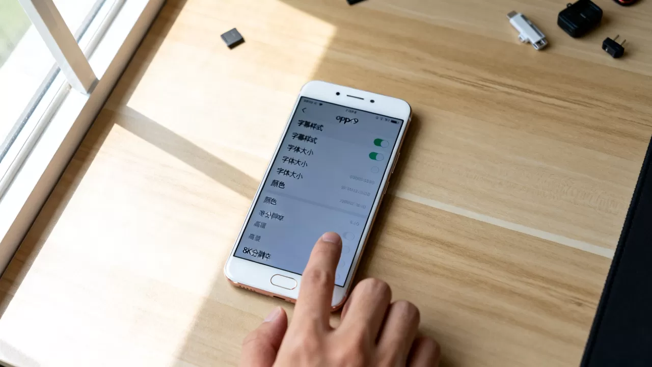 oppor9设置里字幕样式有什么作用,手机视频字幕怎么调 oppor9设置里字幕样式有什么作用,手机视频字幕怎么调
