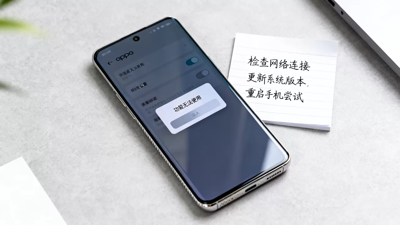 为什么oppo有些功能用不了，oppo手机功能无法使用怎么办