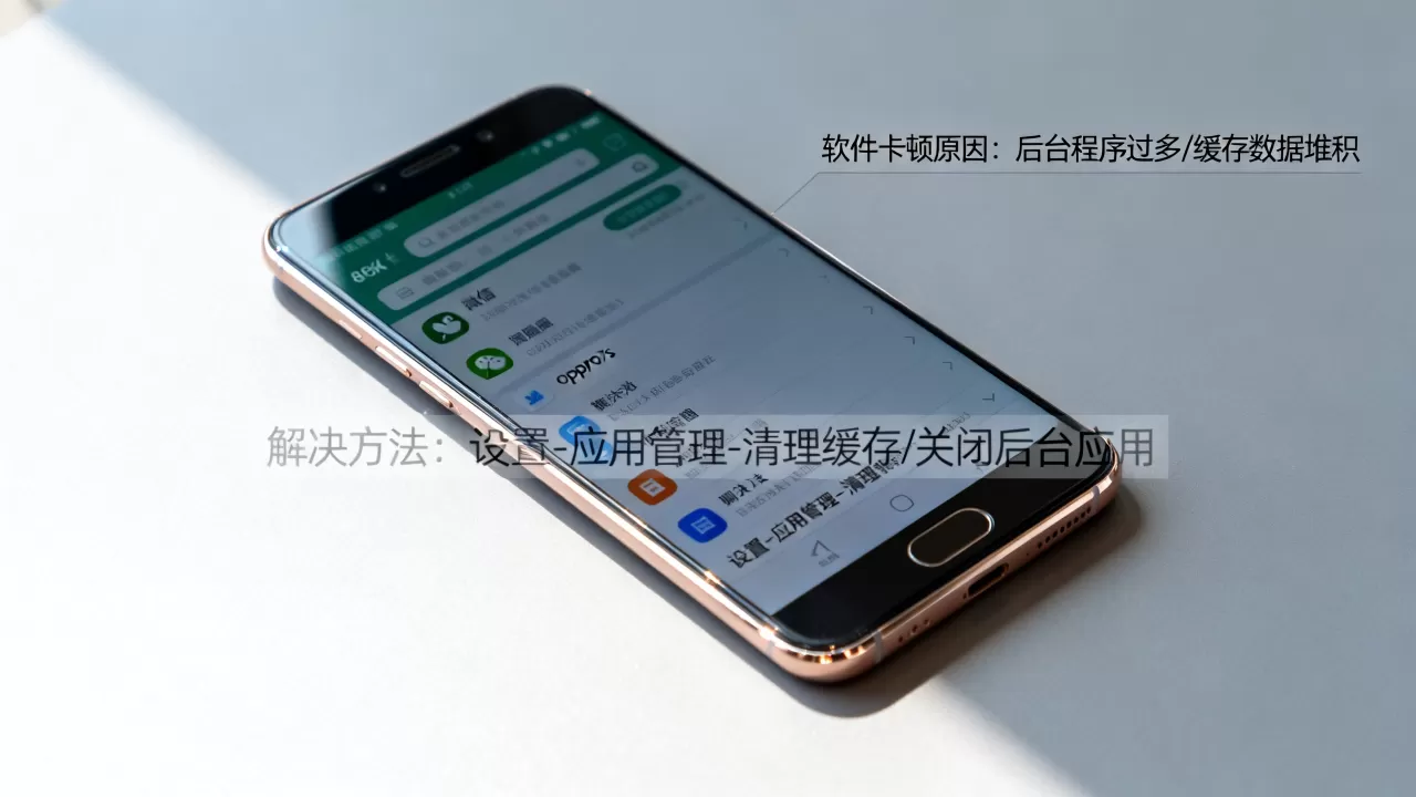 oppopror7s有的软件会卡为什么，oppopror7s软件卡顿解决方法