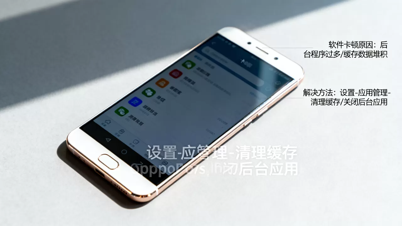 oppopror7s有的软件会卡为什么，oppopror7s软件卡顿解决方法