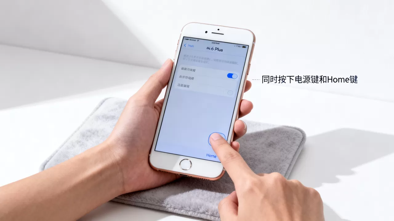 iphone6plus怎么截图，iphone6plus截屏方法