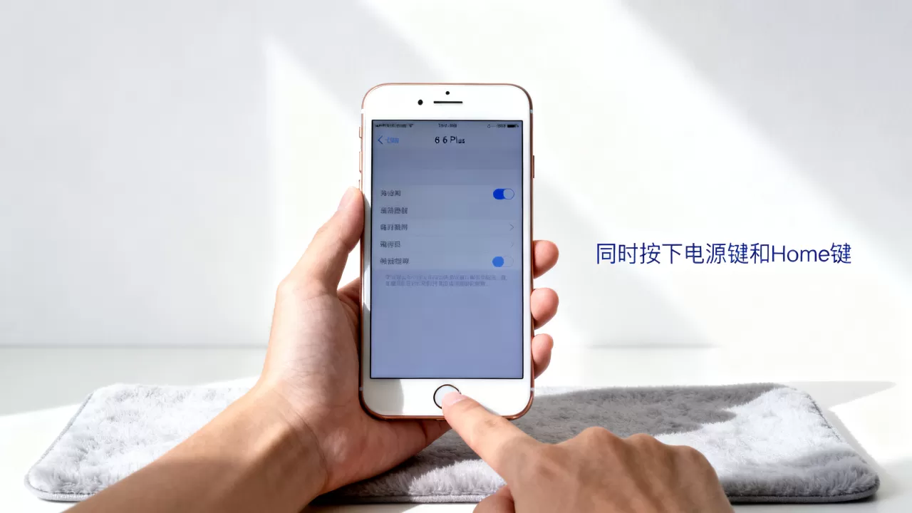 iphone6plus怎么截图，iphone6plus截屏方法