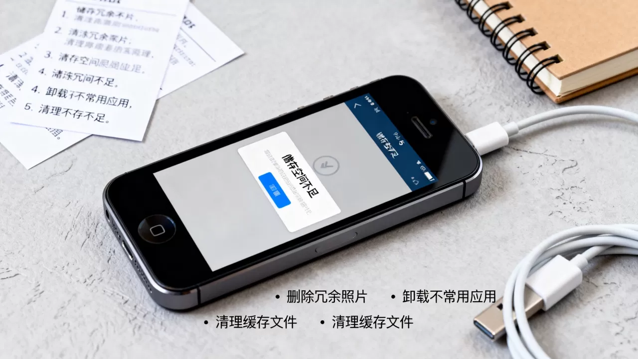 iphone5的储存空间不足怎么办，iphone5清理存储