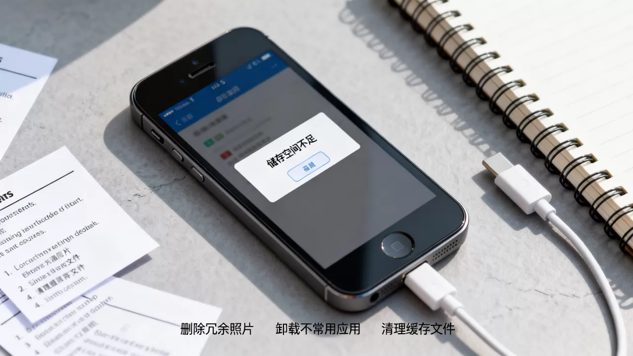 iphone5的储存空间不足怎么办，iphone5清理存储