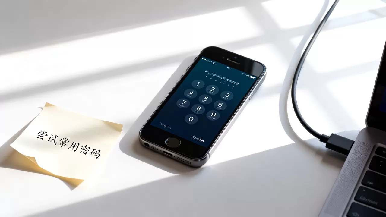 iphone5s手机密码忘了怎么解锁视频，iPhone5s忘记密码怎么快速解锁