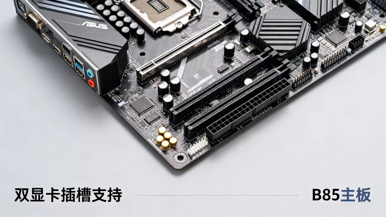 华硕b85双显卡插槽支持吗,华硕b85主板 华硕b85双显卡插槽支持吗,华硕b85主板