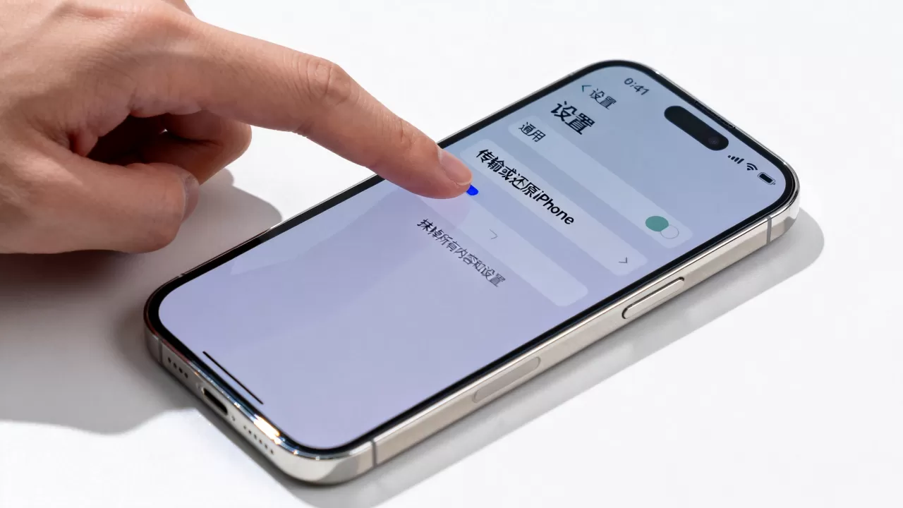 iphone怎么恢复出厂设置，苹果手机恢复出厂设置方法
