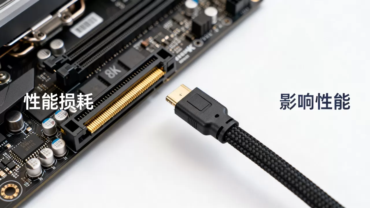 显卡延长线性能损耗大吗，显卡延长线影响性能吗