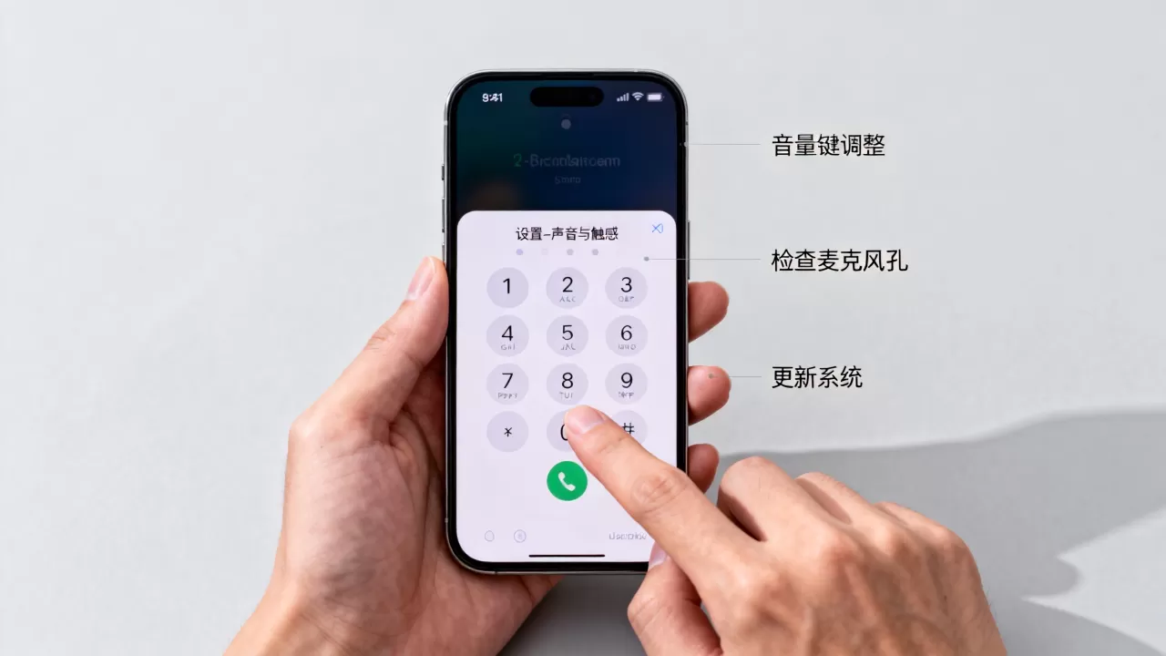 iphone说话声音是怎么回事啊，iphone通话声音小怎么办