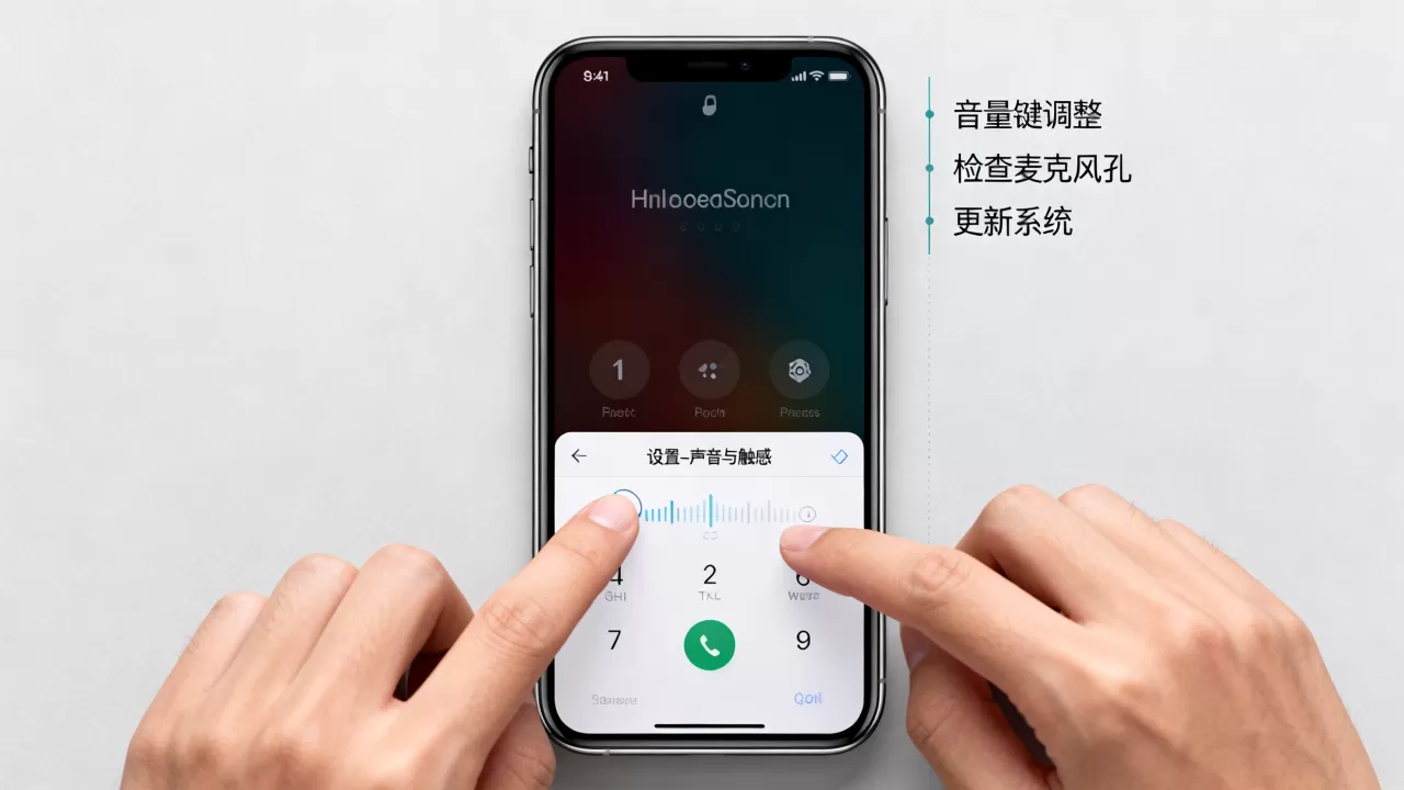 iphone说话声音是怎么回事啊，iphone通话声音小怎么办