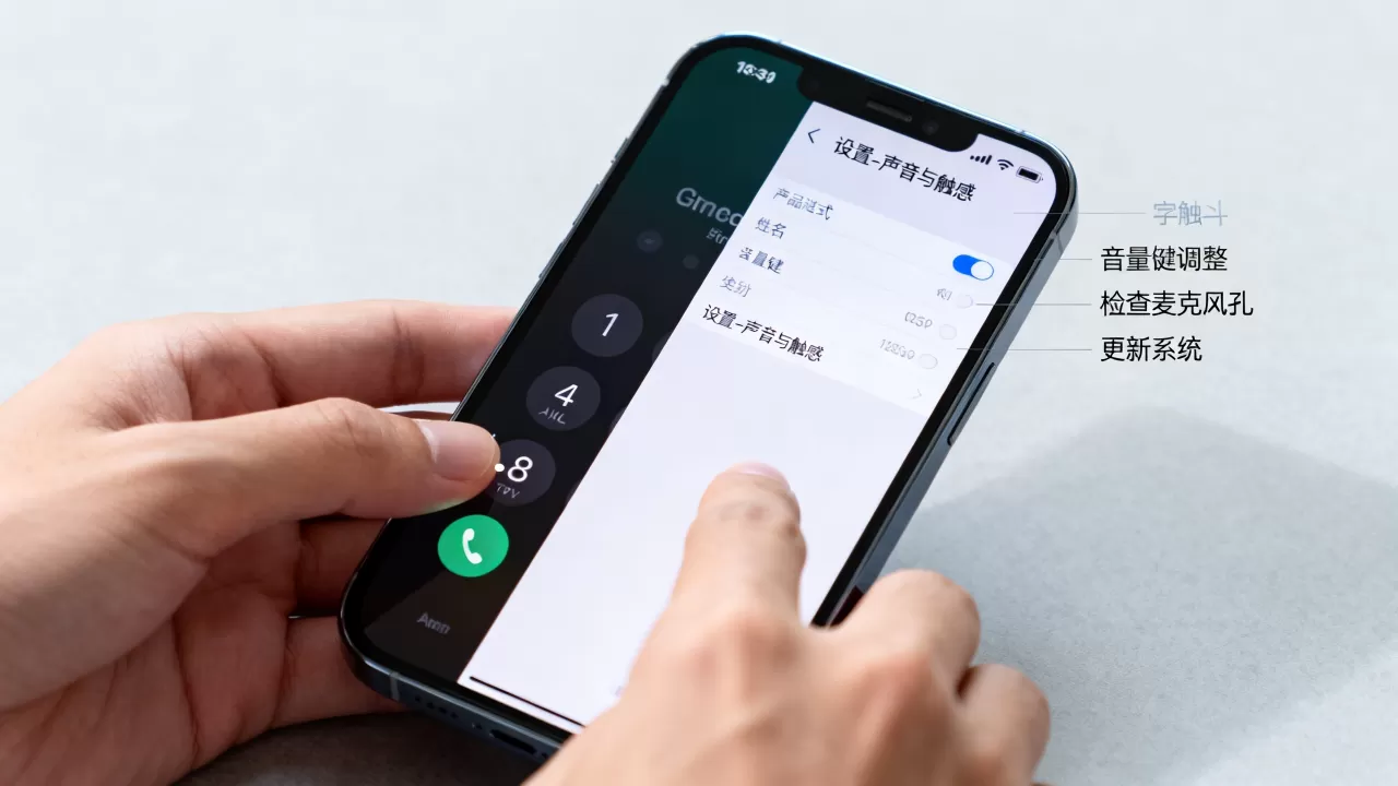 iphone说话声音是怎么回事啊，iphone通话声音小怎么办