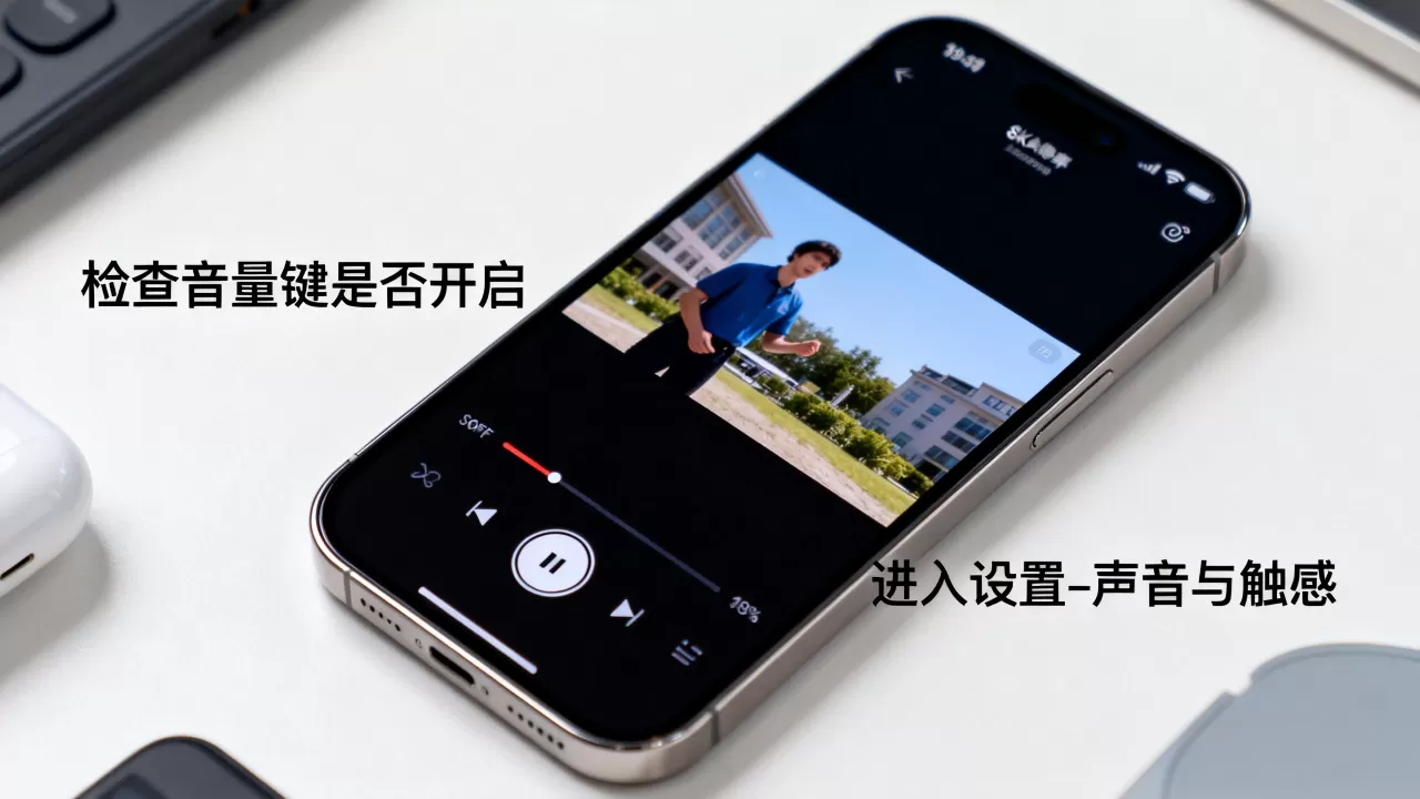 iphone视频无声音是怎么回事啊，iphone手机播放视频没声音怎么办