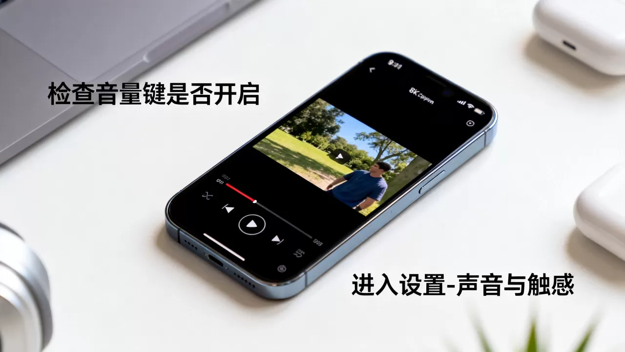 iphone视频无声音是怎么回事啊，iphone手机播放视频没声音怎么办