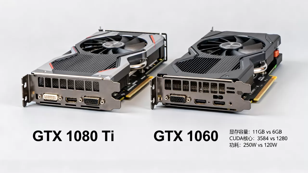 gtx1080ti对比1060差距多大，gtx1080ti和1060区别