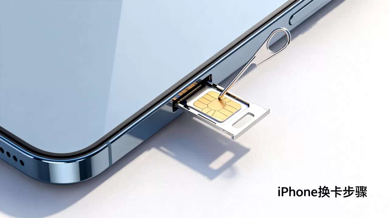 iphone换卡提不出来怎么办，iphone换卡取卡针