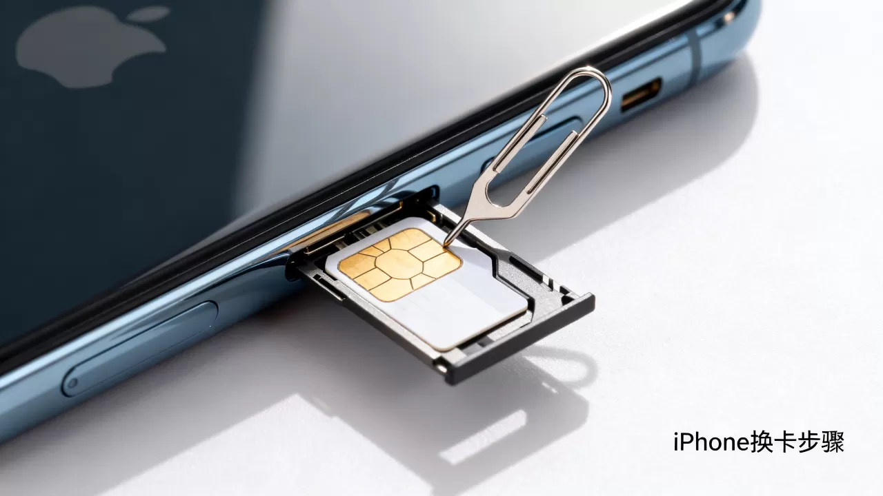 iphone换卡提不出来怎么办，iphone换卡取卡针