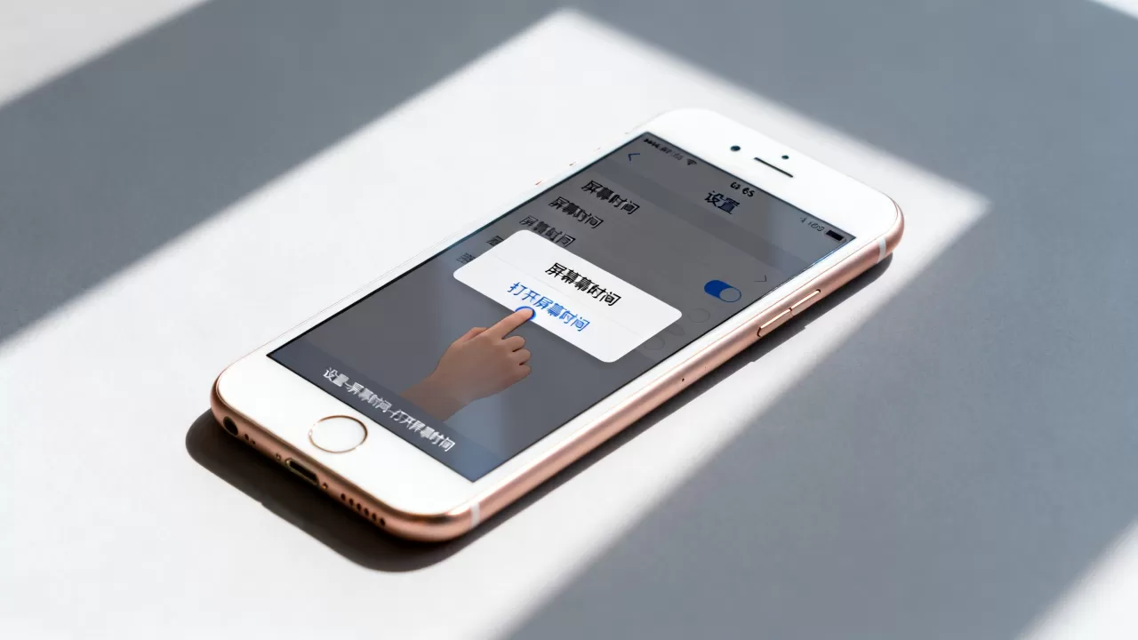 iphone 6s怎么屏幕时间设置时间，iphone 6s屏幕使用时间怎么设置