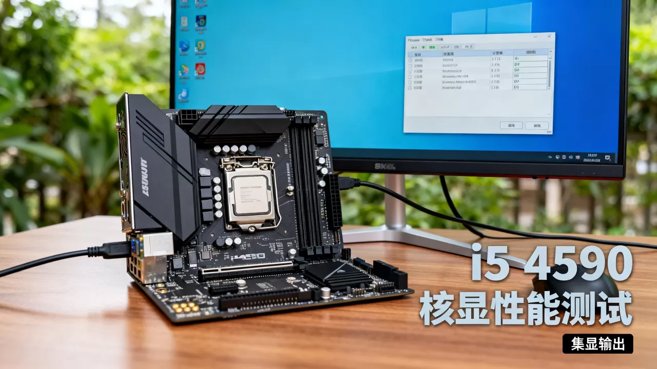 i5 4590不配显卡能亮机吗，i5 4590核显性能评测