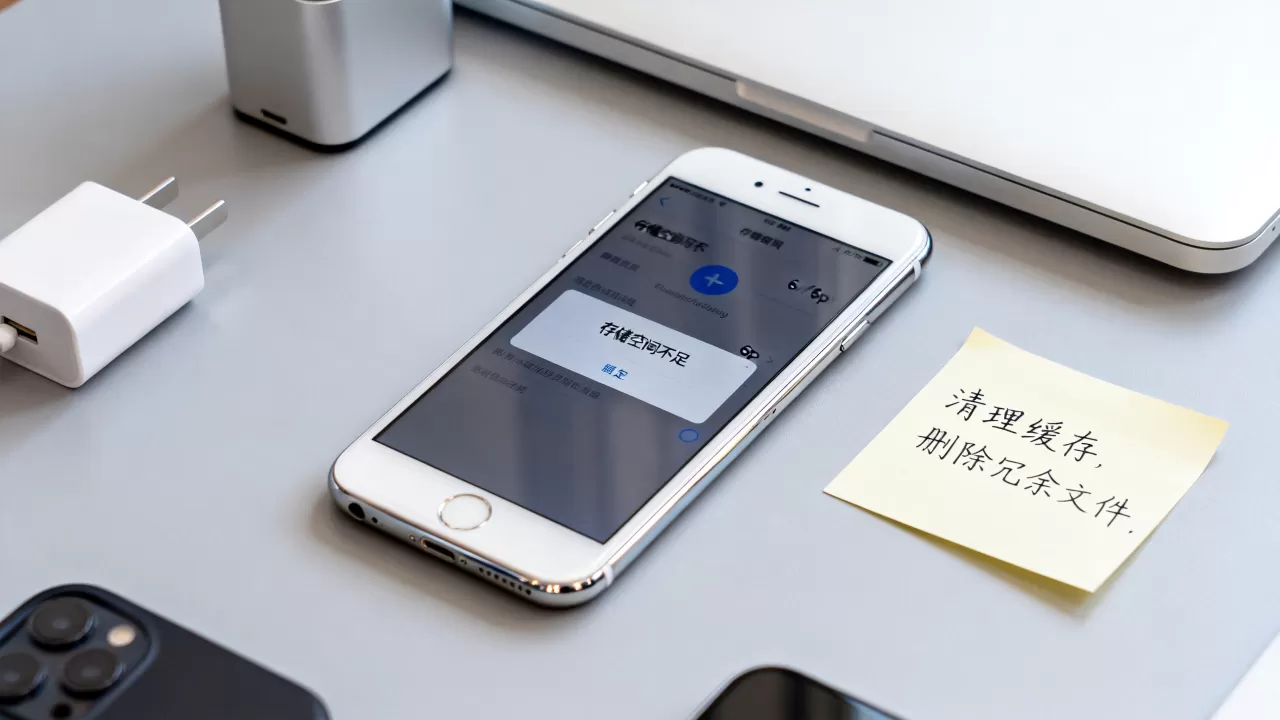 iphone 6 6p 内存怎么清理，手机存储空间不足怎么办