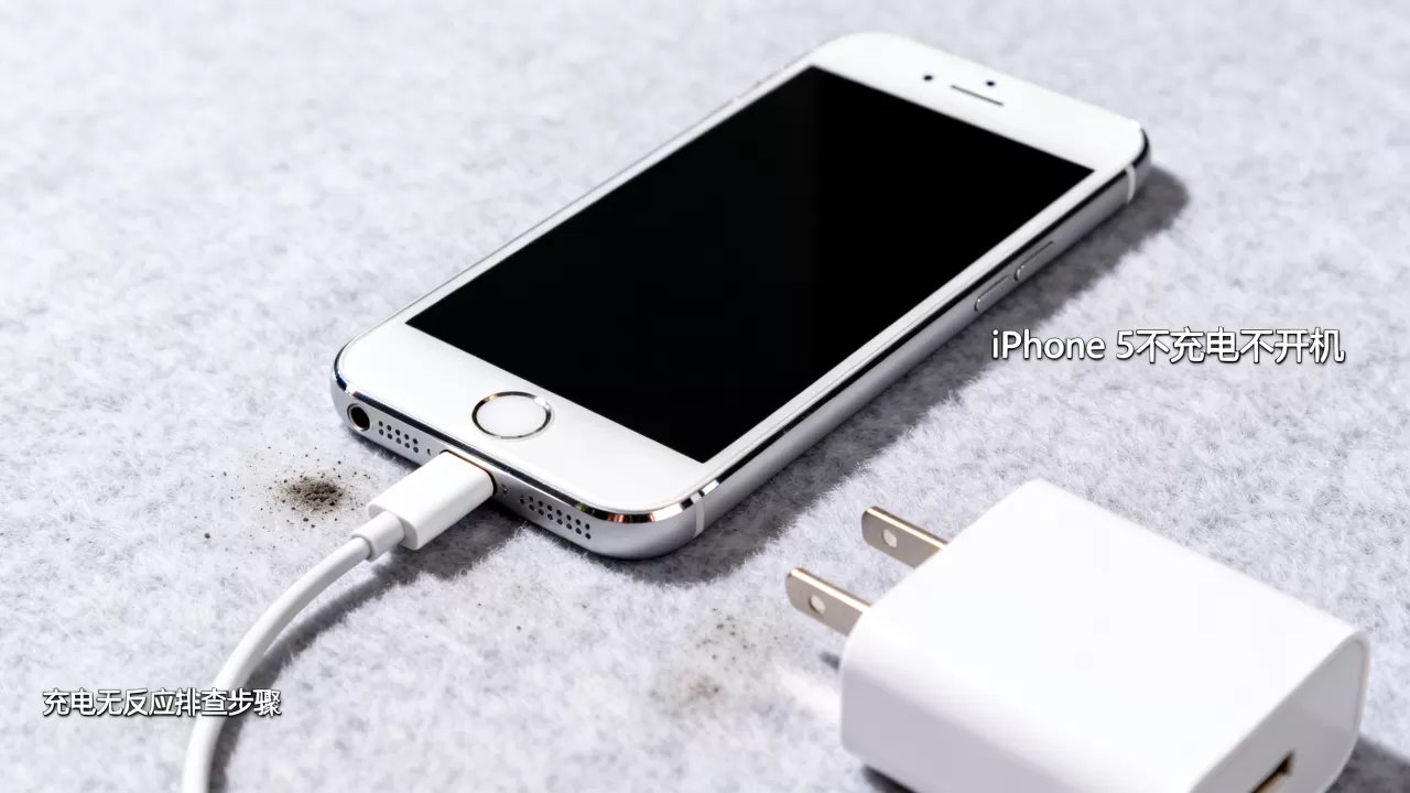 iphone 5不充电不开机怎么办啊，iphone 5充电没反应不开机