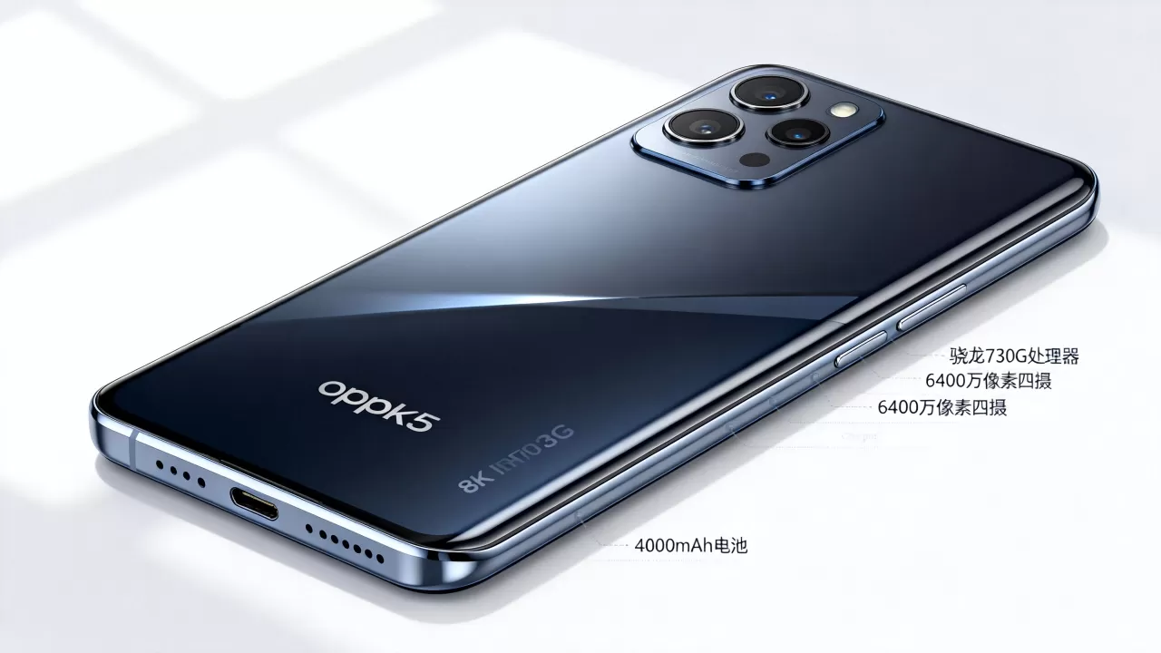 oppok5搭载什么处理器，oppok5手机配置参数