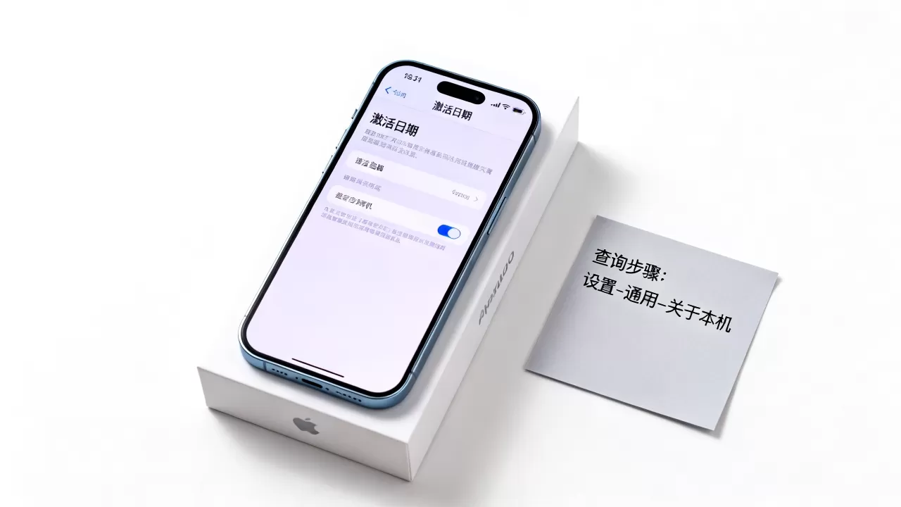 苹果iphone新机怎么激活时间，iphone新机激活日期查询